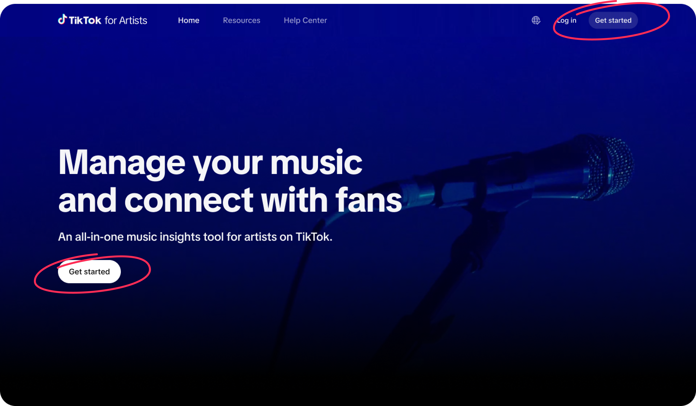 TikTok Artist Certification Portal